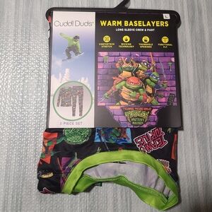 Cuddl Duds Ninja Turtle Baselayer Set
